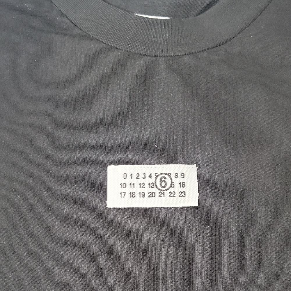 Maison Martin Margiela Black Short Sleeve Tee - Picture 2 of 5